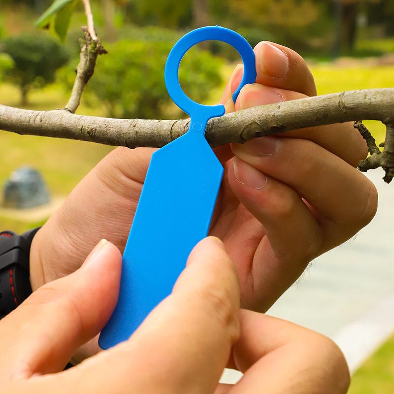 Набор этикеток для растений из утолщенного пластика с цветными подвесными карточками и маркерами для удержания воды