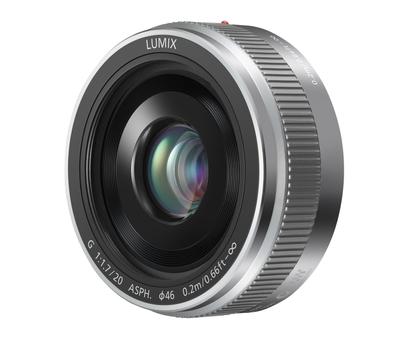 Panasonic Объектив с одним фокусом для Micro Four Thirds Lumix G II Silver 20 мм/F1.7 ASPH. H-H020A-S