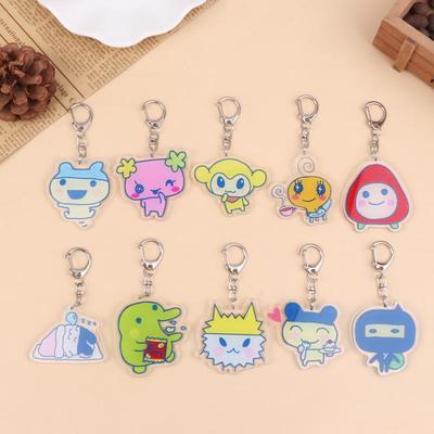 Акриловая цепочка для мобильного телефона в стиле Gogo Tamago Q, версия Mametchi, Kuchipatchi, Mimitchi, Gozarutchi, брелок, подвеска для мобильного телефона, подарки