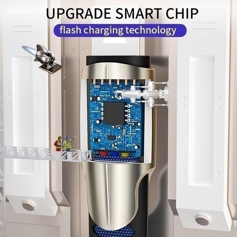 Алюминиевый сплав 6А, линия быстрой зарядки, зарядный кабель 1 м/2 м, подходит для Android Apple Type-c iPhone ipad OPPO oneplus Samsung