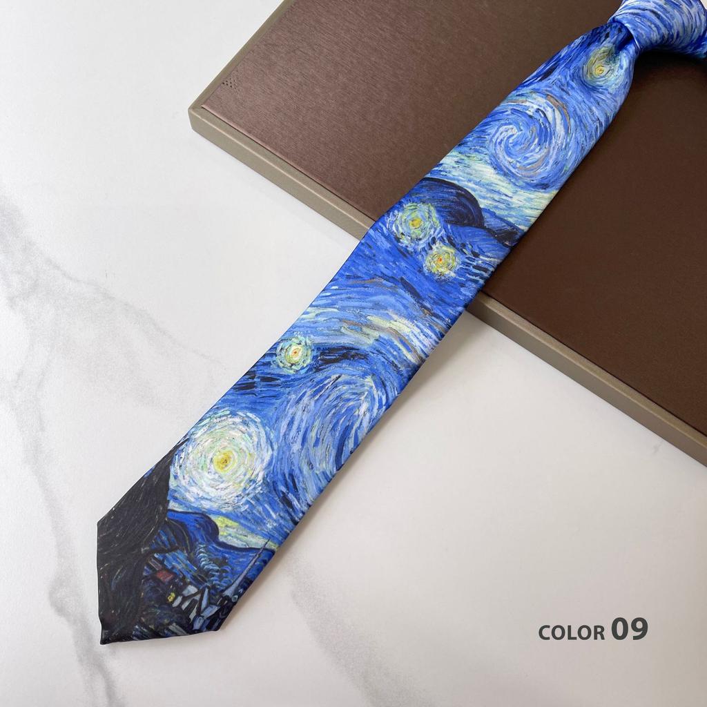 8CM Personalized Printed Hand-Tied Tie