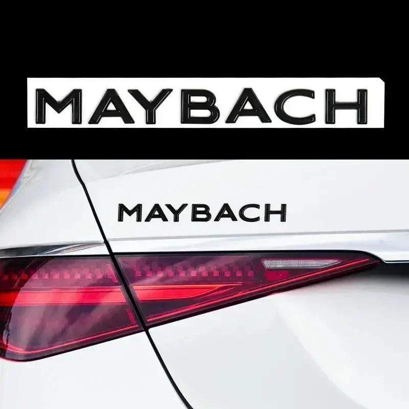 C200 E200 Новые Для Mercedes Benz MAYBACH буквенный значок автомобильные наклейки для Mercedes Benz MAYBACH V12 S400L S600 задний логотип багажника modif