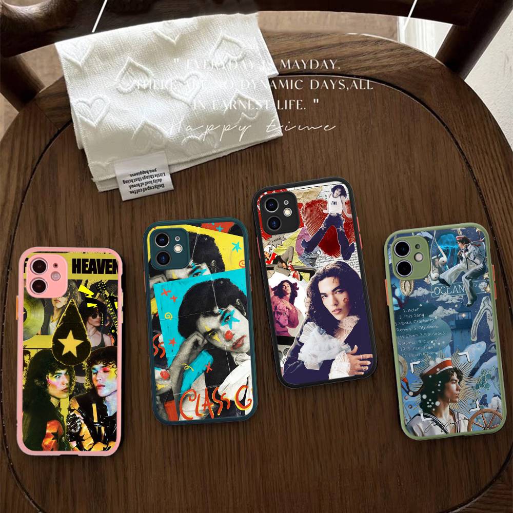 Популярный певец C-Conan G-Gray Чехол для телефона Для IPhone 16 15 14 13 12 11 Pro Max Plus X XS MAX Черный Матовый Чехлы для телефона