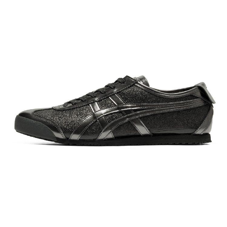ONITSUKA TIGER MEXICO 66 Низкие Повседневные Кроссовки Унисекс Черно-Серые 1183C480-001