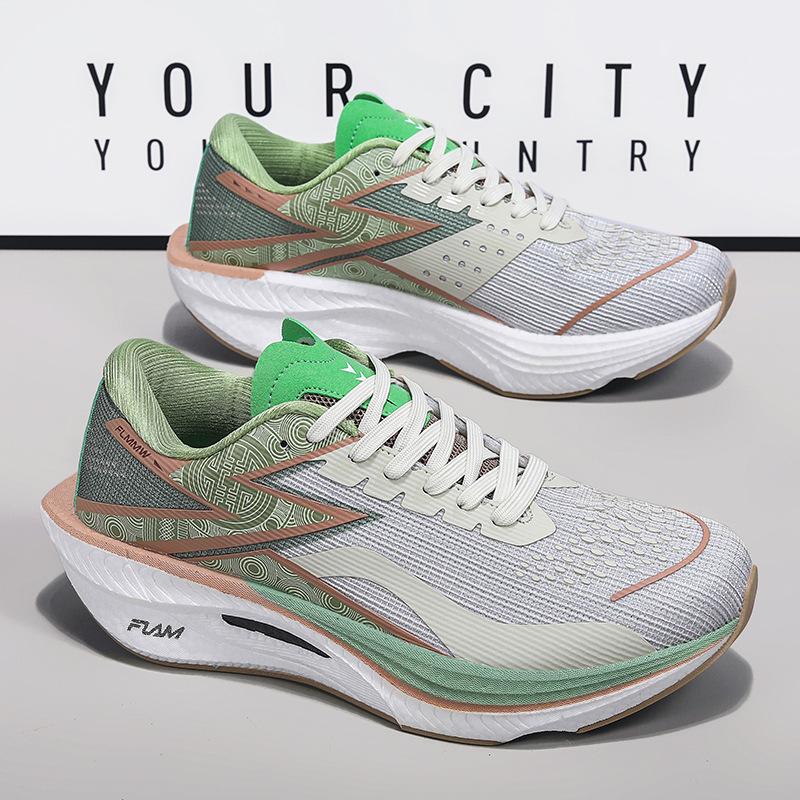 Новые кроссовки для бега больших размеров, марафонские кроссовки с карбоновой пластиной Flying 4 для мужчин и женщин, тренировочные кроссовки для корпуса и боковой части тела
