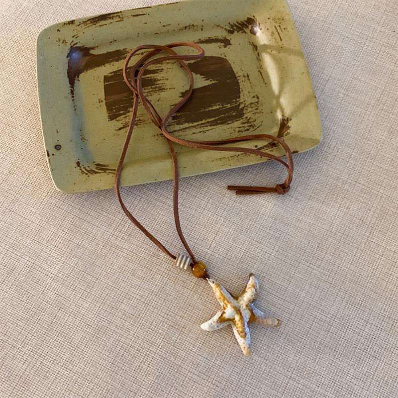 Минималистичное регулируемое акриловое геометрическое ожерелье - Универсальная модная цепочка для свитера