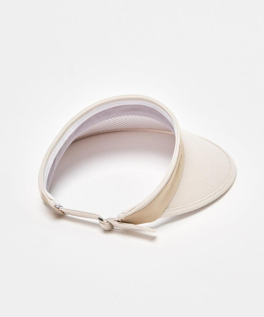 [Munsingwear] Кепка, козырек 2-в-1, защита от УФ-лучей, теплоизоляция, льняной материал, лента для косметического ухода, гольф, MG5SCP00L, женская, WH00 (белый)