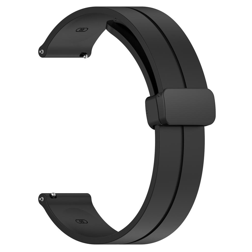 20 мм 22 мм ремешки для часов для Amazfit GTS 4/3/2/2e/GTS2 Mini/GTR 4/Pro/helio Магнитная петля силиконовый браслет Amazfit bip 3 5 6 ремешок
