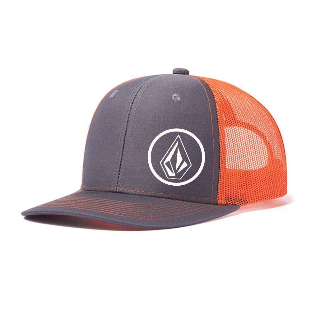 Minimalist Sun Hat With Embroidered Letters And Curved Brim For Summer Outdoor Activities