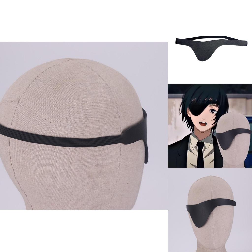 Маска для глаз для косплея Человека-бензопилы, аксессуар для поклонников аниме с уникальным стилем для аниме-конвенций