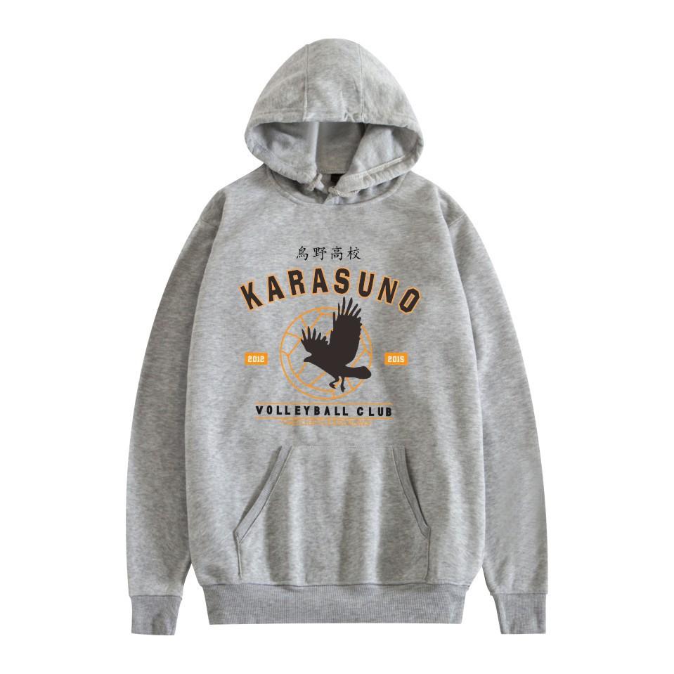 2025Модный тренд Свободная Волейбол Молодежный Мультяшный Японское Аниме Принт Свободная Толстовка Худи для Мужчин