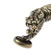 Brass Tiger Statue Ornament Chinese Zodiac Tiger Office Desk Decoration Pendant