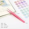 1pc/pack Kawaii Cute Macarons Creative Stationery Tool Tweezers for Scrapbooking Journals Utility Knife Kawaii Stationery