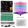 iCubeSmart 8x8x8 RGB LED Cube DIY Soldering Kit for Electronics Practice and Ambient Light