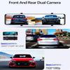11,26-дюймовый 4K 3840*2160P Автомобильный видеорегистратор Dash Cam WIFI GPS Приложение WDR Зеркало заднего вида 1080P Автомобильная камера Видеорегистратор Монитор парковки