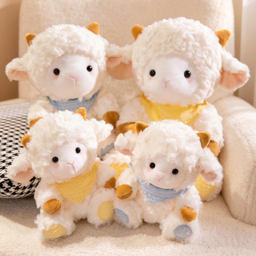Plush Plush Sheep Toy Sheep Plush Figure Cute Soft Puppet Girls Gift
