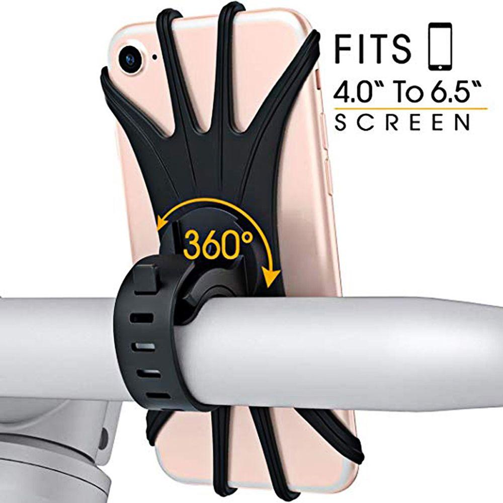 Велосипедный держатель для телефона Механический держатель для телефона Велосипедный зажим для руля Подставка Крепление на руль