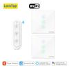 Tuya/Smart Life Smart Electric Curtain Motor Switch Touch Control with Percentage Timer Voice Control via Alexa Google Assistant