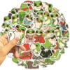 50 Cartoons, Ever-changing Frogs, Graffiti Stickers, Guitar, Notebook Suitcase, DIY Waterproof Stickers