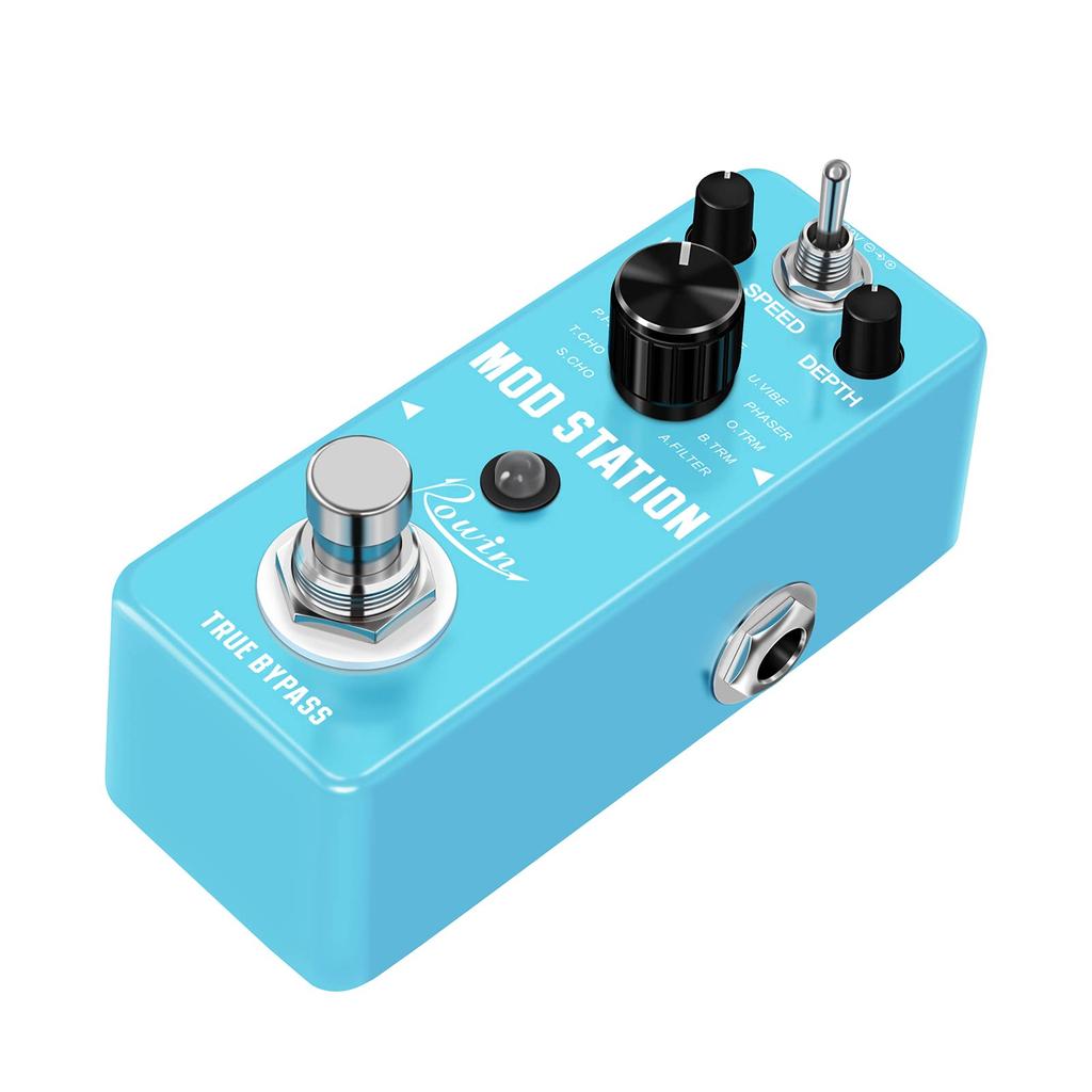 Rowin MOD 11 Classic Modulation Effects Guitar Effects Station Pedal…