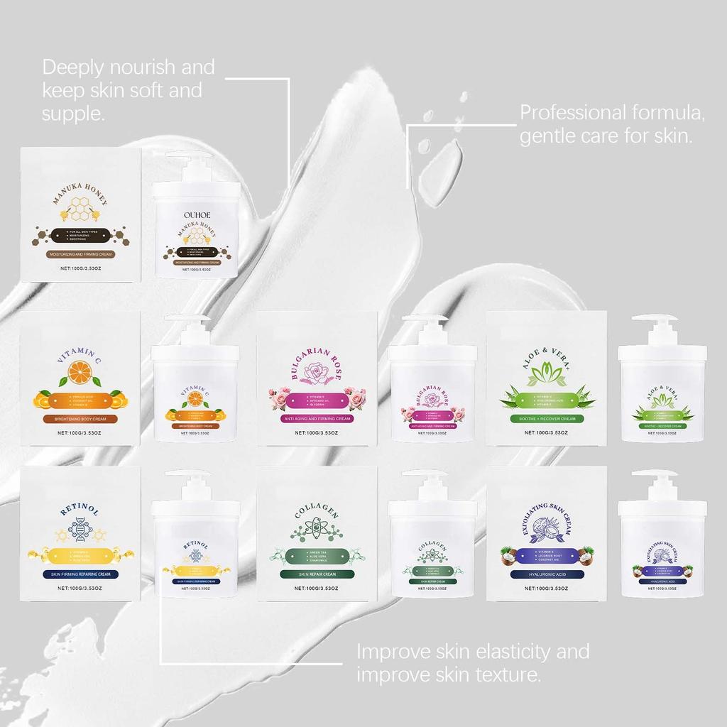 Body Cream Series Nourishing, Moisturizing, Moisturizing, Slippery, Whole Body Suitable Cream