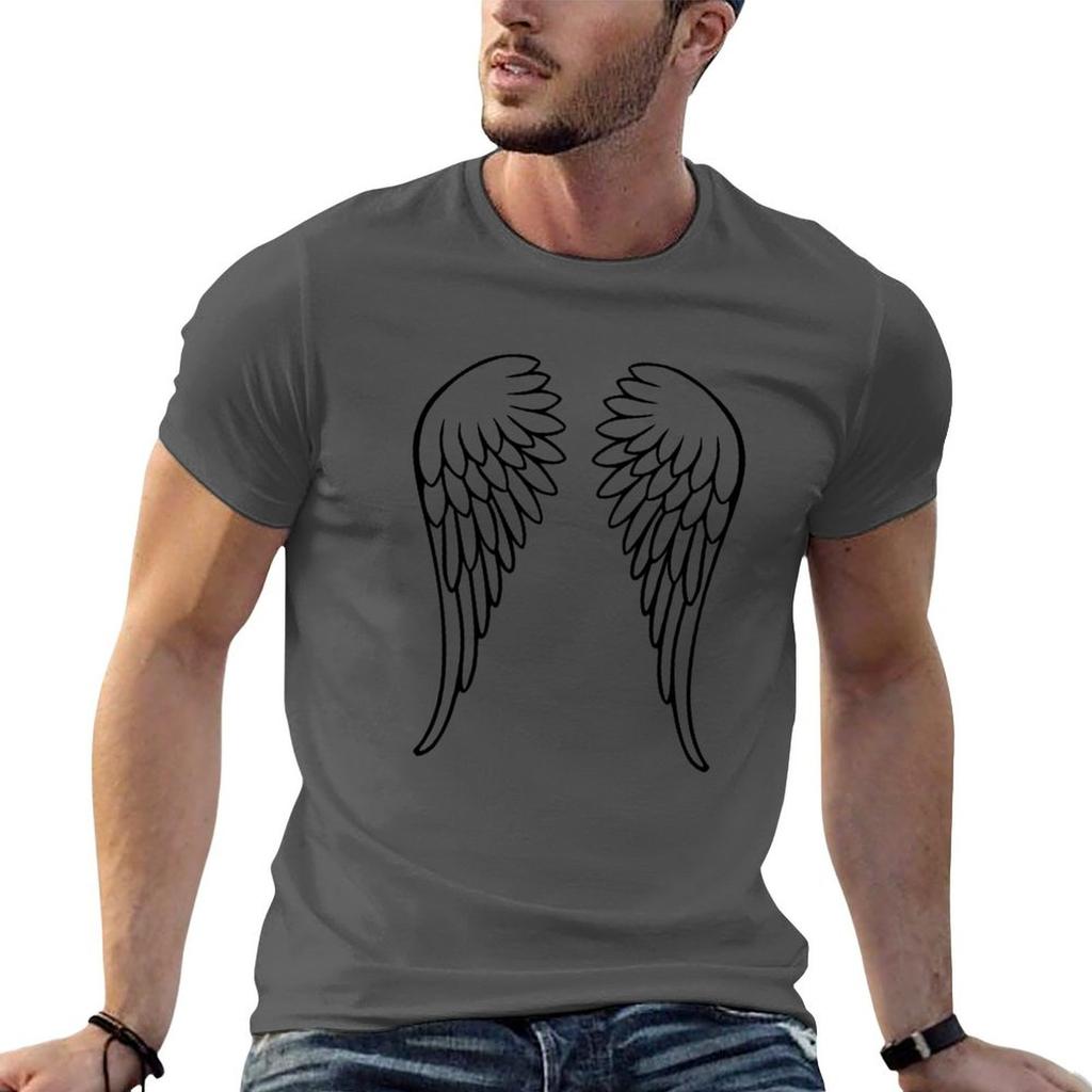 Angel wings TShirt anime t shirts oversize Unisex t shirts graphic funny t shirts dark humor Tshirt