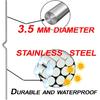 16 Pcs Heavy Duty Yard Sign Stakes - 14 Inches Stainless Steel Metal Stakes Holder for 4mm Garden Lawn Corrugated Plastic Signs, Alternative to H