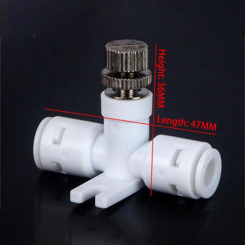 1/4" шланг обратного осмоса регулирующий клапан расхода воды регулятор расхода воды соединительный фитинг регулятор скорости воды