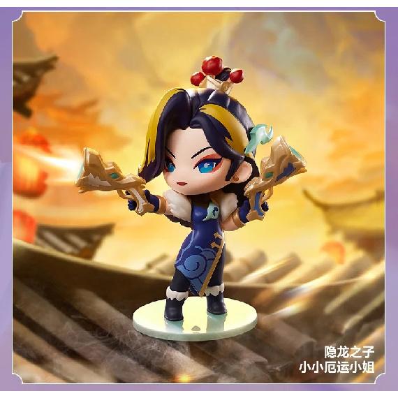Original POPMART Teamfight Tactics Little Legend Series 2nd Trendy Blind Box High Quality Figures Decoration Surprise Gifts Toys