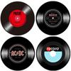 Doormat Vinyl Record Pattren Household Anti-Slip Home Decor Carpet Floor Mat Music Record Rug