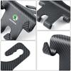 1/2PCS Car Seat Headrest Hook Auto Back Seat Organizer Accessories for Skoda Octavia 2 3 Fabia Kamiq Kapoq Kodiaq A5 A7 Rapid SCALA Superb
