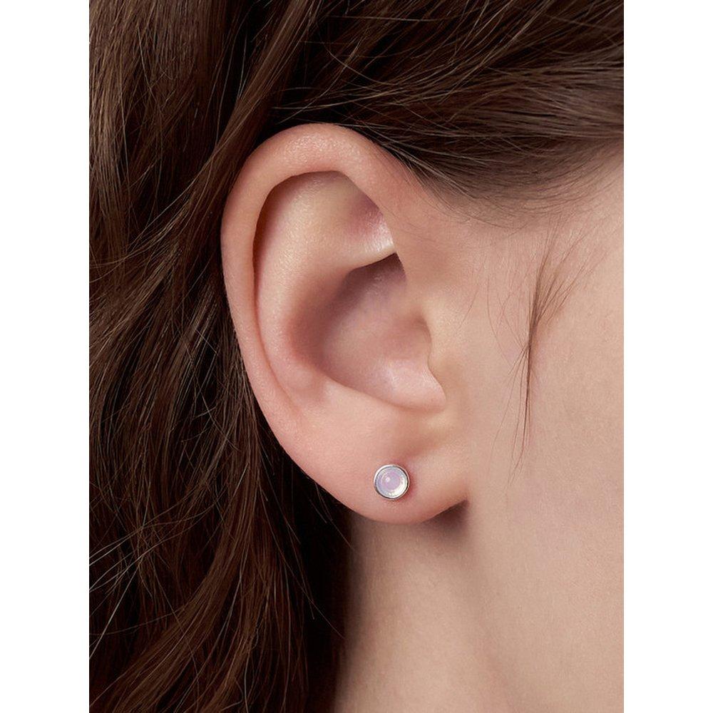 Milky Moonstone Earrings