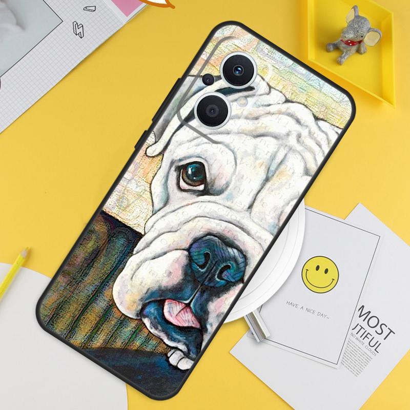 Собака Боксер Для OPPO Reno 8T 11F 12F 13F 14F 7 8 Lite 10 11 12 13 14 Pro OPPO Find X9 X8 X5 X6 Pro Чехол