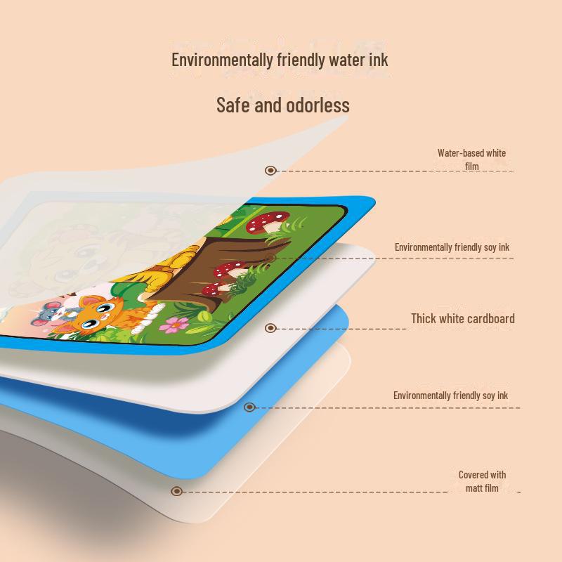 Повторяющаяся книга для рисования на воде: Развивающая игрушка для мальчиков в детском саду - Прозрачные акварельные краски для бесконечного удовольствия от рисования