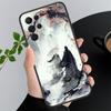 Чехол для телефона в японском стиле с пейзажем для Samsung A35 A55 A54 A15 A25 A05s A05 A22 A24 A52 A33 A34 M34 M14 M54 M23