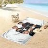 BIGBANG Print Beach Towel, Large Soft Quick Dry Towel for Beach Camping Swimming
