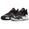 Air Jordan One Take 3 PF Black Grey Fog Men Sneakers White Bright-Crimson DC7700-001