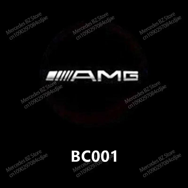 2/4P Car Door Lamp Projector Welcome Step Up Puddle Light For Mercedes Benz W166 GLE C167 B E A C Class W205 W176 W213 GLC X253 vvv1