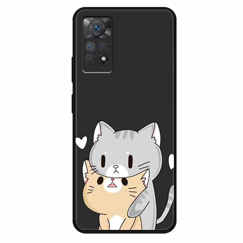 Чехол For Xiaomi Redmi Note 11 Pro 5G Чехол Крутой Космос Мягкий Силикон ТПУ Чехлы Для Xiaomi Redmi Note 11Pro 5G Волк Защитный Корпус