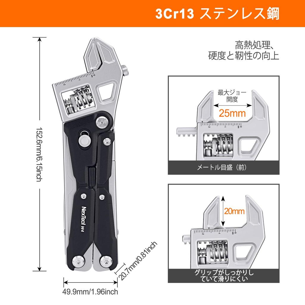 Регулируемый складной инструмент-трещотка EDC NexTool W4 для DIY-подарка, мультитул, плоскогубцы 11-в-1, нож, пила, отвертка, мультитул для кемпинга, пешего туризма и