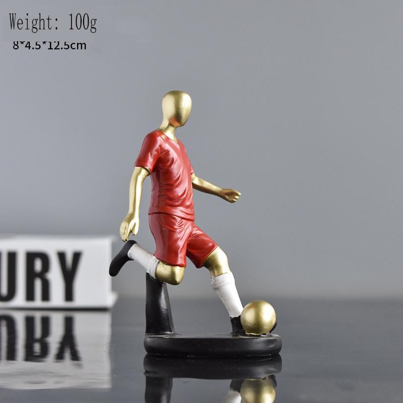 Статуэтка 1шт спортсмен смола домашний телевизор шкаф винный шкаф кабинет гостиная спальня офис рабочий стол дом