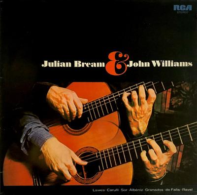 LP Пластинка ДЖУЛИАН БРИМ И ДЖОН УИЛЬЯМС - WILL - Джулиан и Джон LSC3257 RCA Red Seal 1972 Германия Классика Б/У