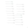 100Pcs Spoon Disposable Makeup S Mini Beauty Tool for Women Girls