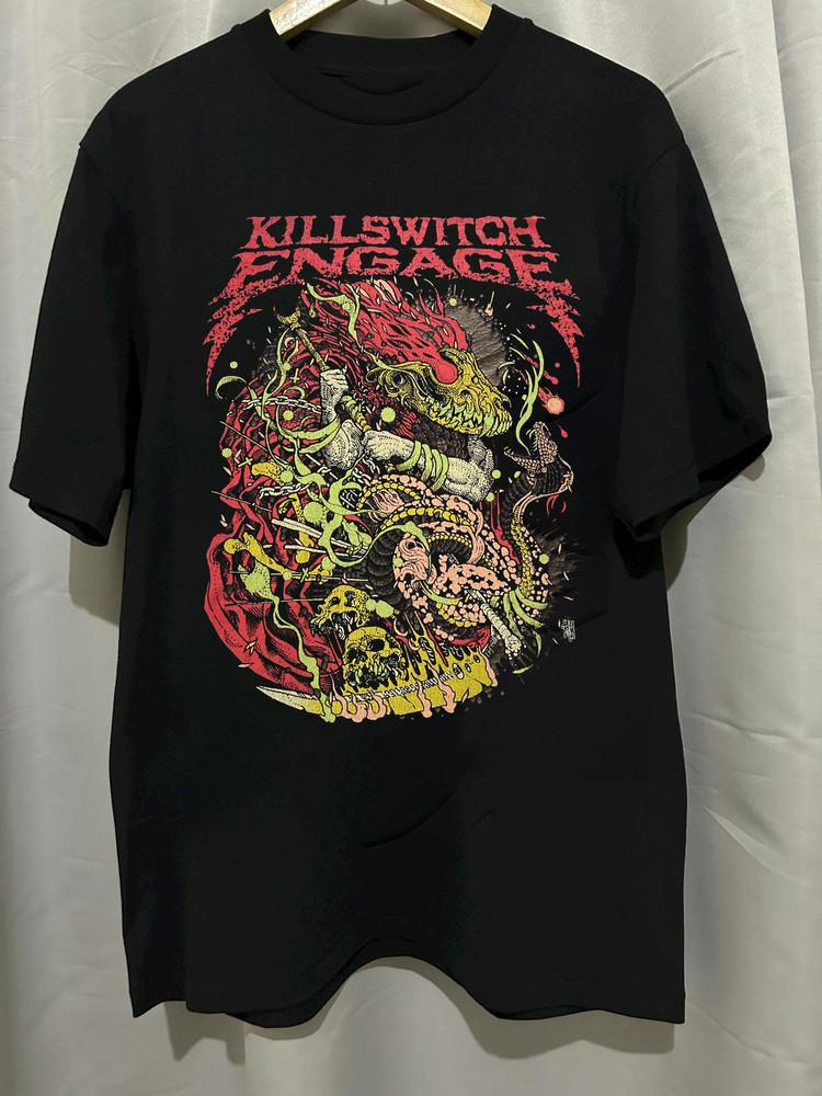 Killswitch Engage Тур 2019 Подарок для фаната Футболка с коротким рукавом от S до 5XL S4875 Унисекс Футболка