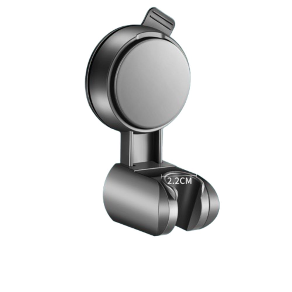 Adjustable Suction Cup Shower Bracket Strong Bearing Shower Fixed Base Showerhead Rack