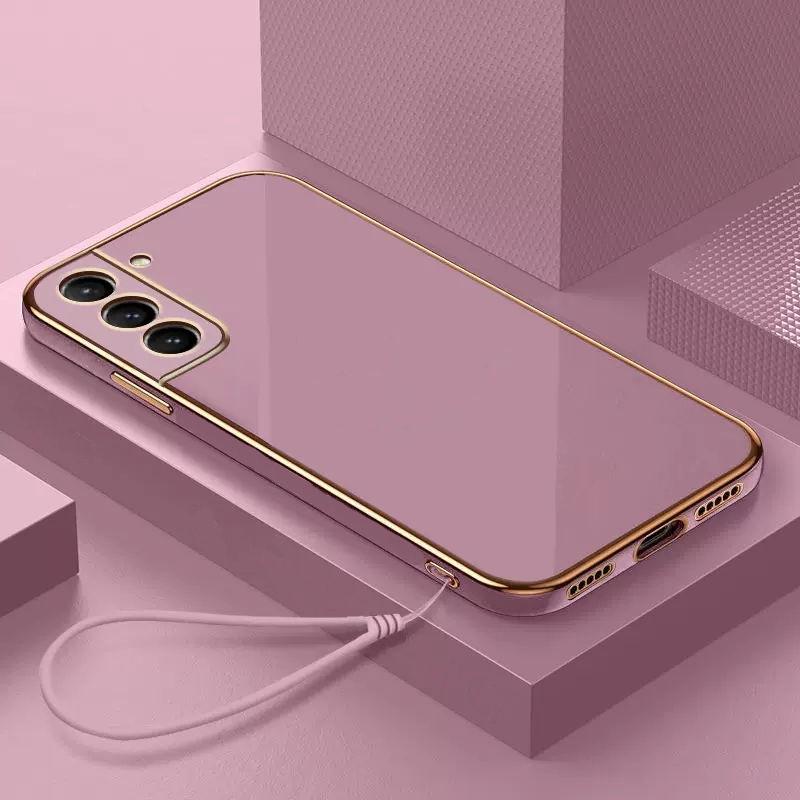 Для Samsung Galaxy S21 5G чехол Роскошный квадратный чехол SM-G991B, SM-G991N чехол для телефона противоударный силиконовый чехол-накладка Fundas