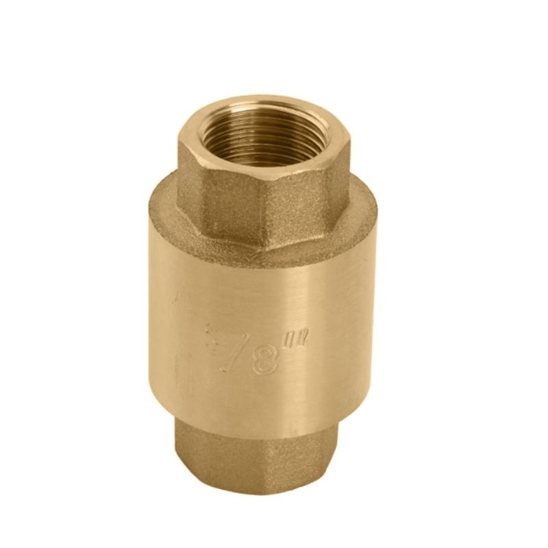 Удобное решение для водопроводных труб 3/8"/1/2"/3/4" Резьбовые обратные клапаны Клапаны контроля обратного потока воды Простая установка