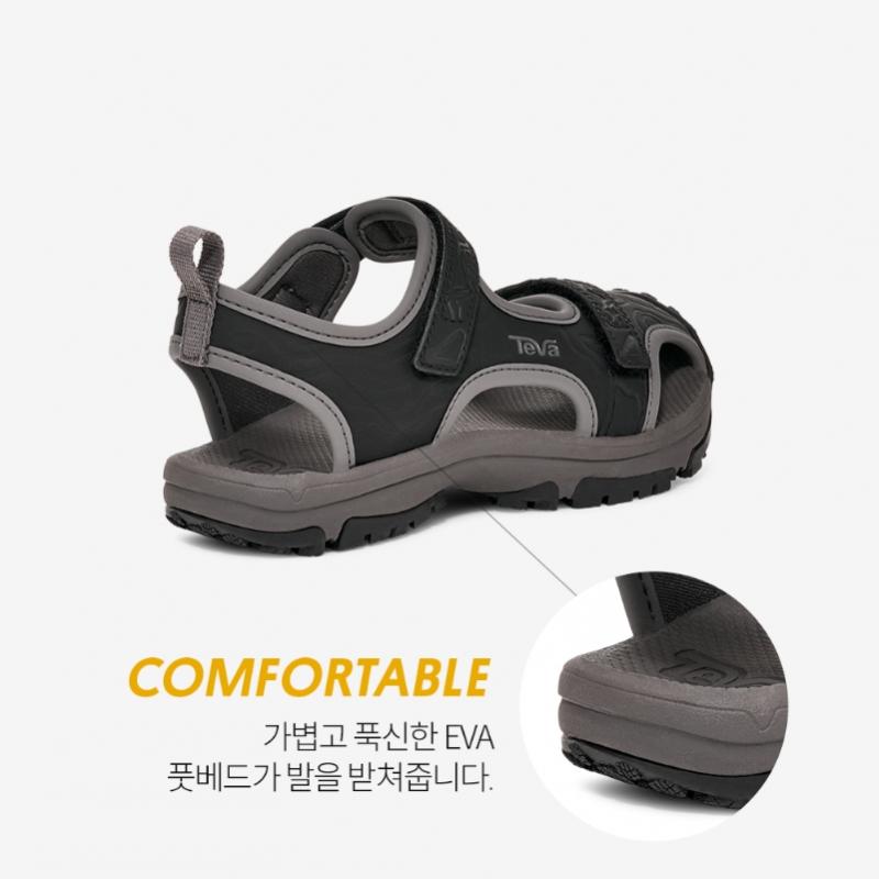 Teva Kids Close Toe Water Sandal Toachi Hydratrek Stvt261670c Blk