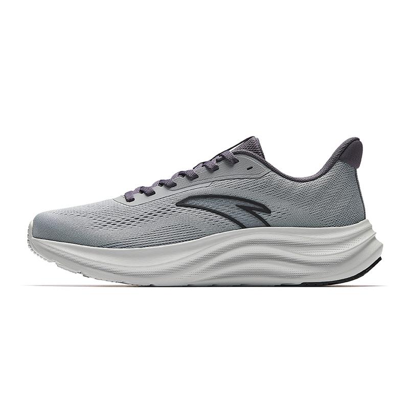 Anta Light Cloud 2 Simple Versatile Durable Breathable Low-Top Casual Running Shoes Men Sneaker Gray 112535509R-1
