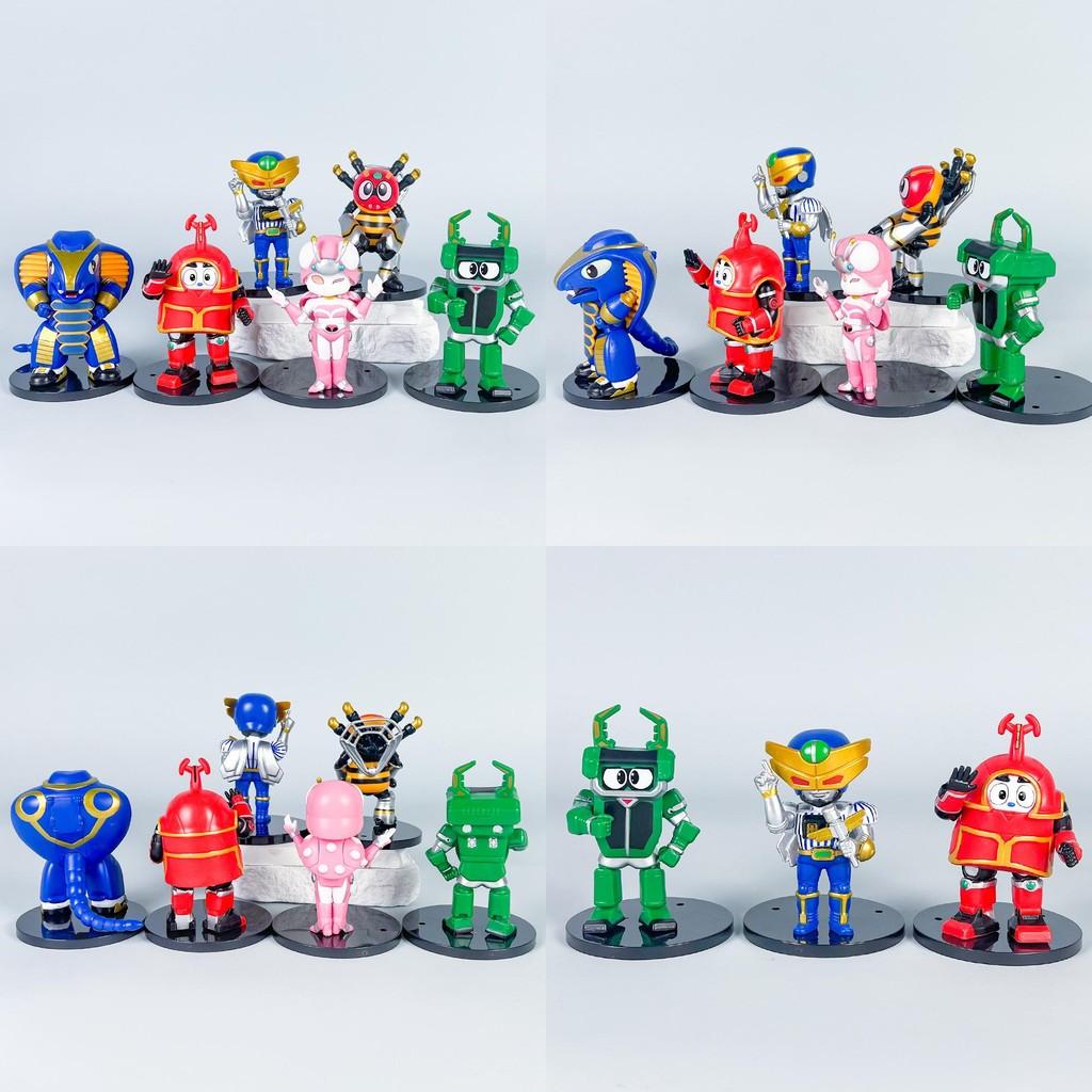 Кумонга Керос Кабутак Мультяшный Анимированный Персонаж Модель Набор Украшений Декор для Стола